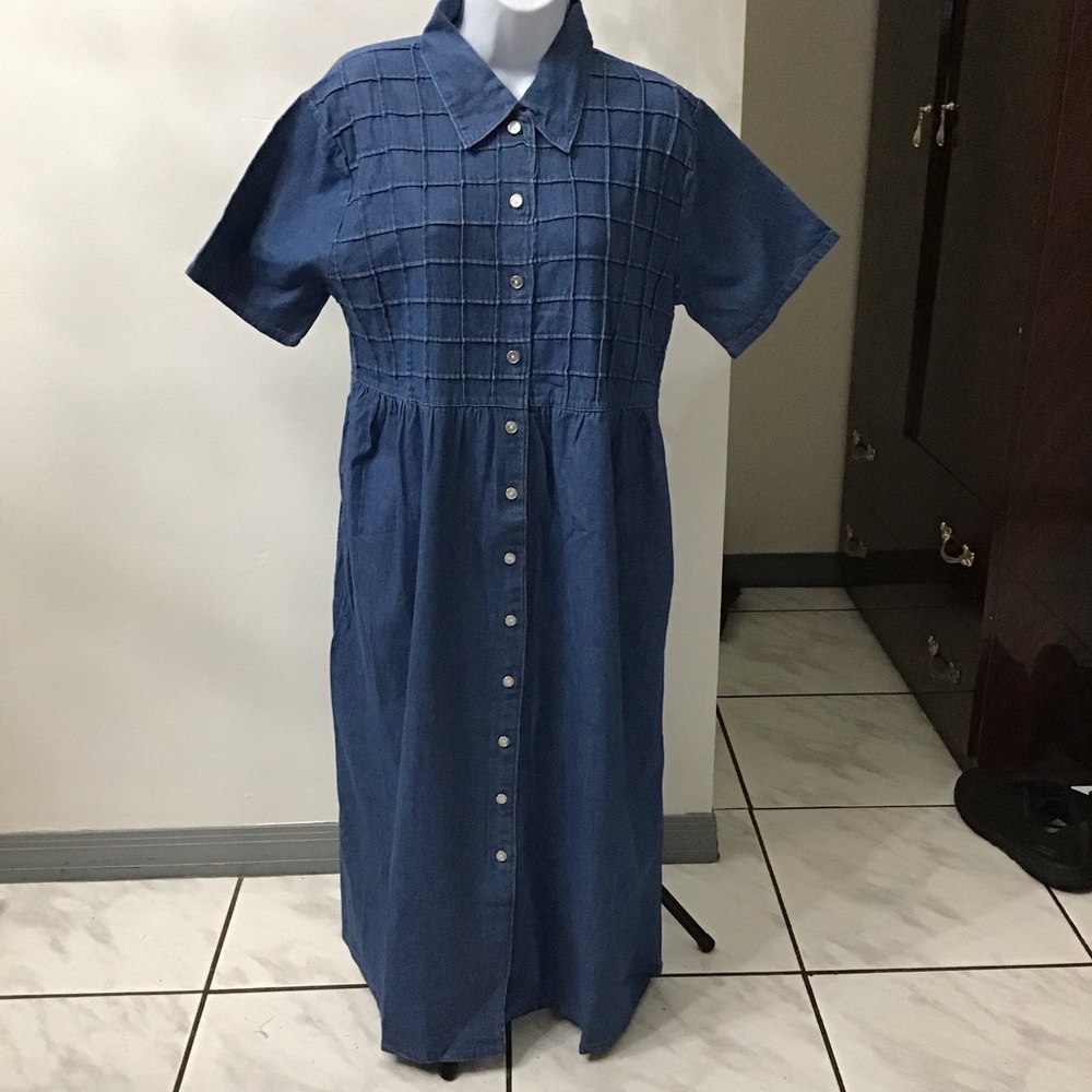Casual AJ Comfort Denim Dress women’s size small